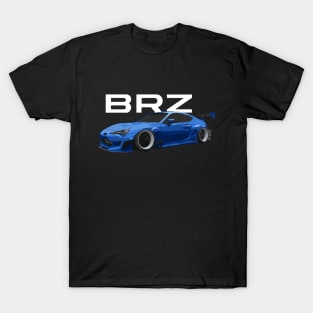 World Rally Blue Pearl Pandem Rocket Bunny Subaru BRZ T-Shirt